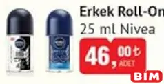 NİVEA ROLL-ON DEODORANT 25 ML